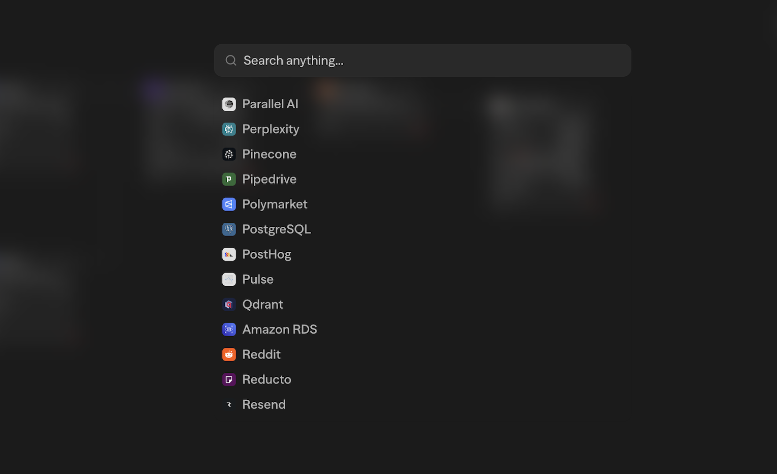 Integrations
